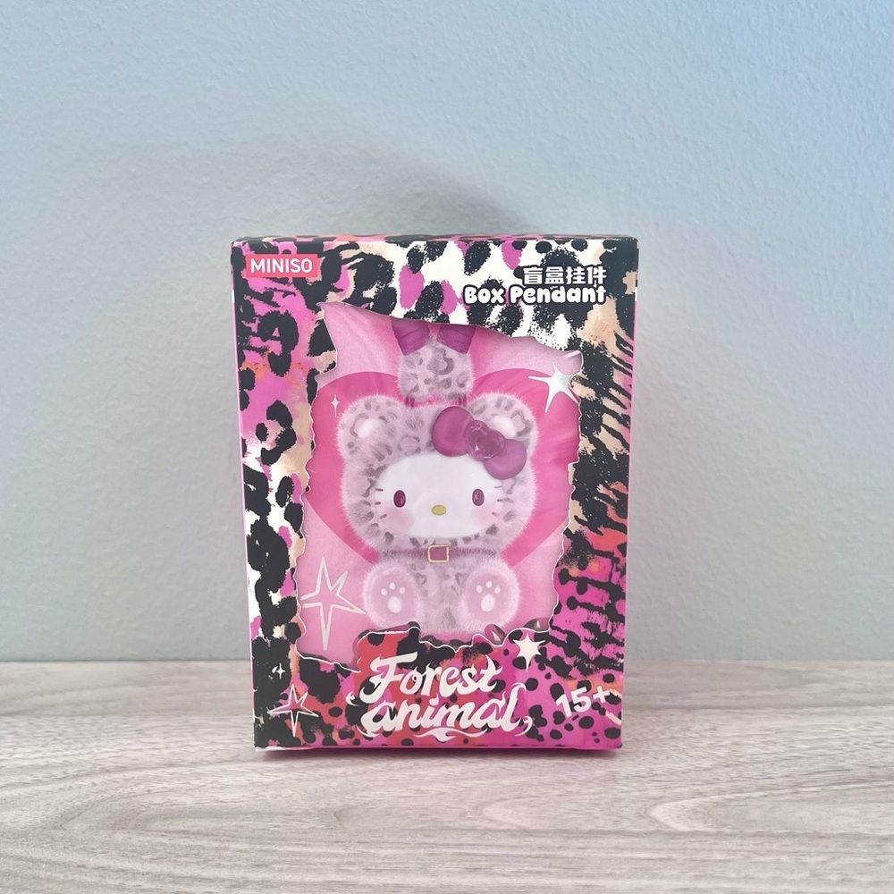 MINISO Sanrio Characters Forest Animal Vinyl Plush Pendant - Kuromi - Picture 6 of 7